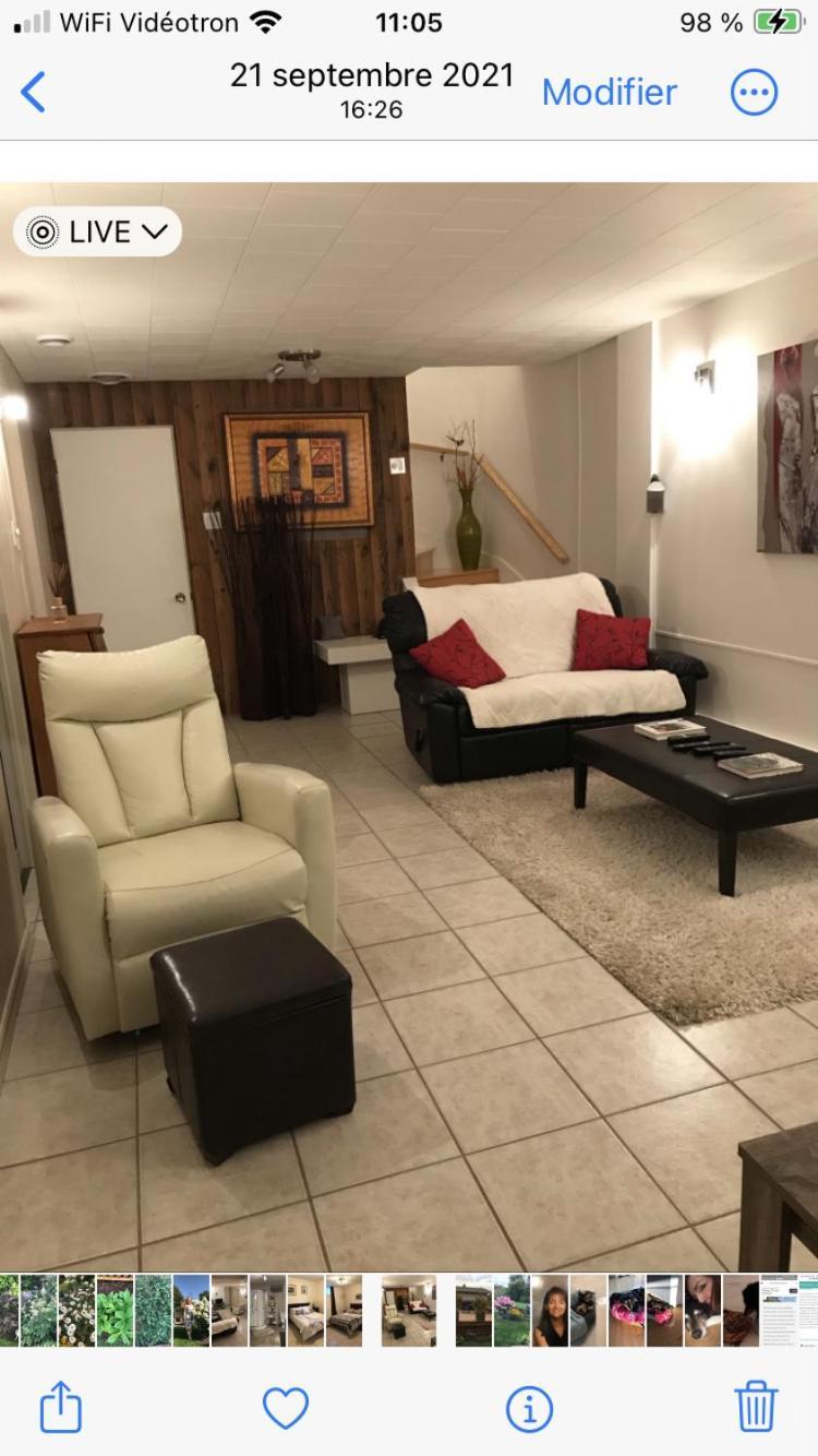 Oasis De La Riviere Lejlighed Chicoutimi Eksteriør billede
