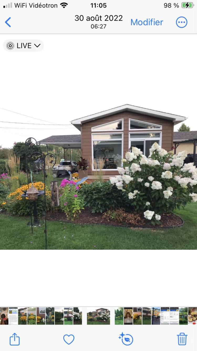 Oasis De La Riviere Lejlighed Chicoutimi Eksteriør billede