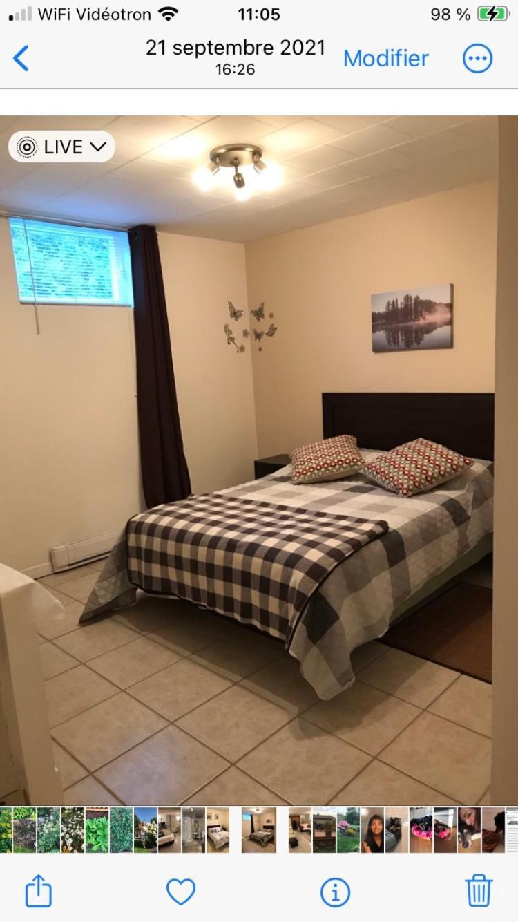 Oasis De La Riviere Lejlighed Chicoutimi Eksteriør billede